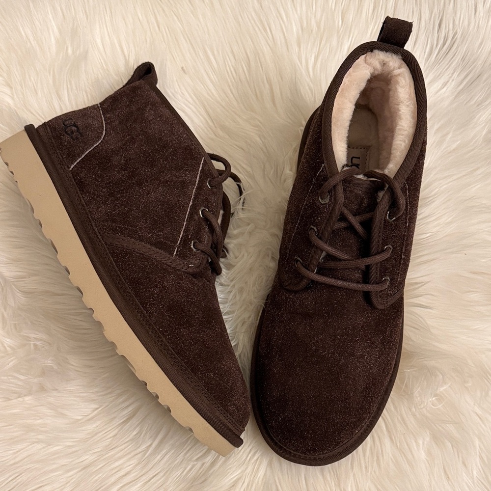 UGG Neumel shaggy suede brown men’s 11